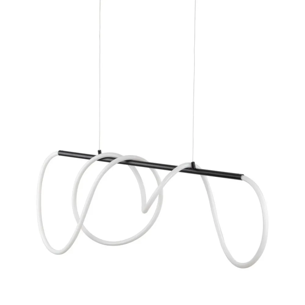 Lampa wisząca FLEXI czarna 1xLED 45W 4000K * TK Lighting Hot