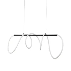 Lampa wisząca FLEXI czarna 1xLED 45W 4000K * TK Lighting Hot