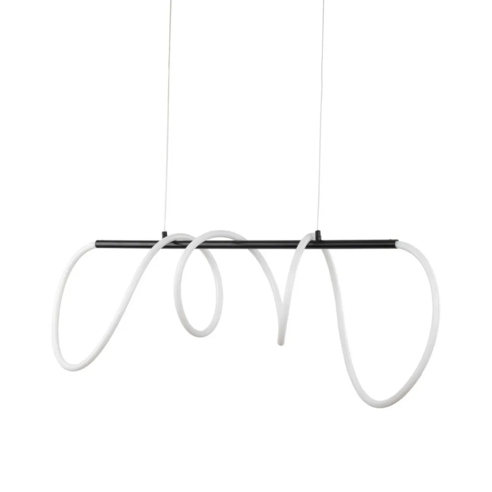Lampa wisząca FLEXI czarna 1xLED 45W 4000K * TK Lighting Hot