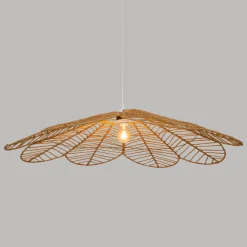 Lampa wisząca Folk beżowa 98cm * Atmosphera Online
