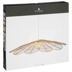 Lampa wisząca Folk beżowa 98cm * Atmosphera Online