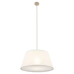 Lampa wisząca FORMO beżowa 1xE27 * TK Lighting New