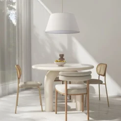 Lampa wisząca FORMO beżowa 1xE27 * TK Lighting New