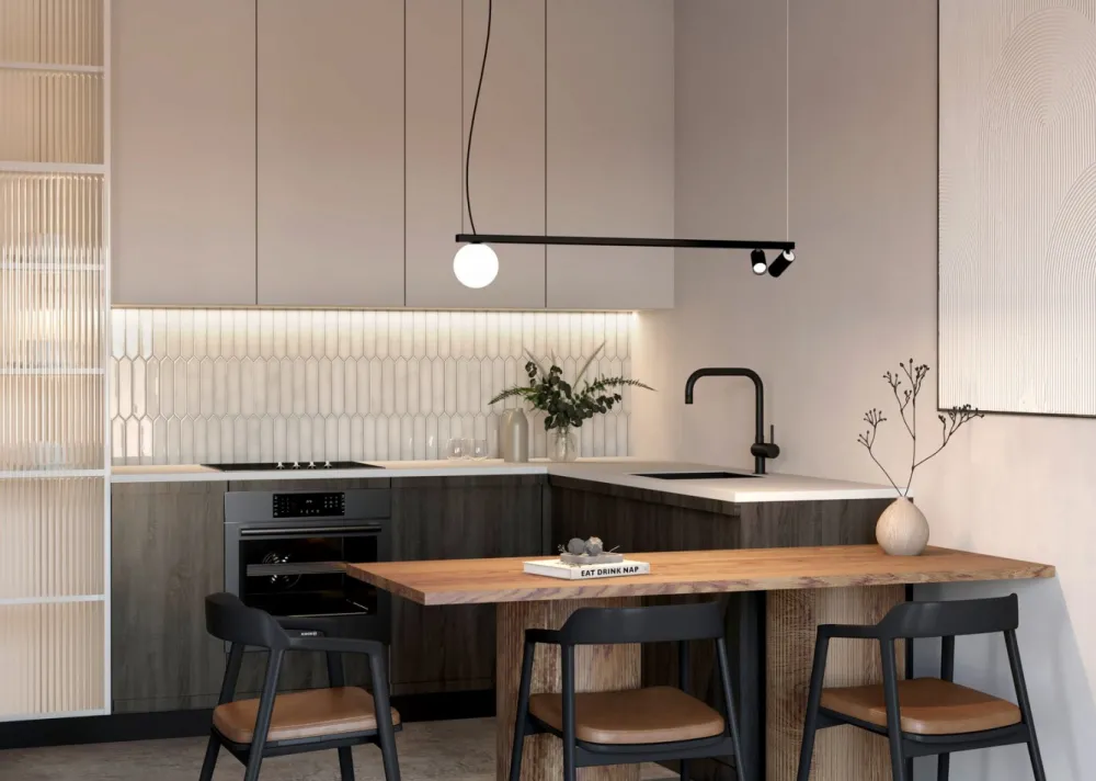Lampa wisząca FOURTY czarna 2xGU10 1xG9 * Nowodvorski Outlet