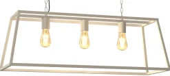 Lampa Wisząca FRAME Beżowy 3xE27