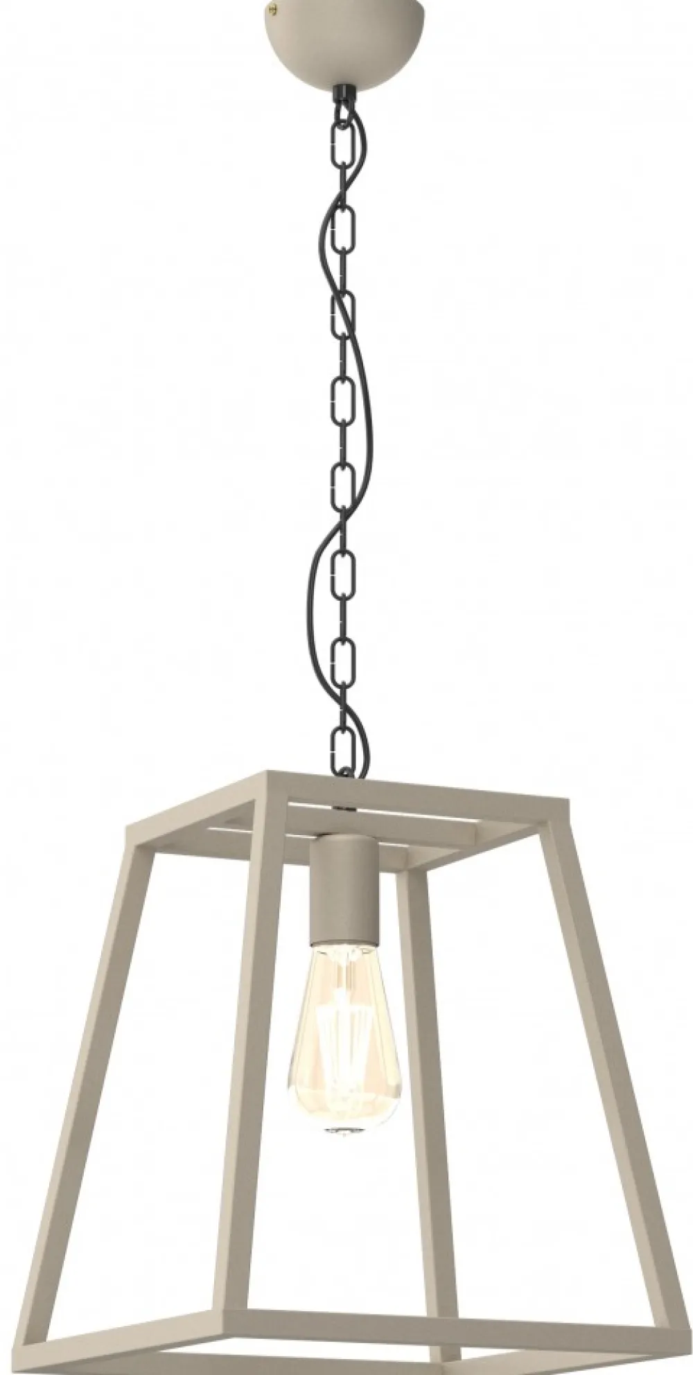 Lampa Wisząca FRAME Beżowy 1xE27 30cm * Luminex Discount