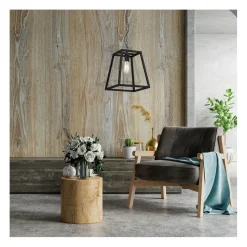 Lampa Wisząca FRAME Czarny 1xE27 30cm