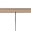 Lampa Wisząca Galaxy Beżowa Szkło 3xE27 85 cm * HowHomely Discount