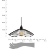 Lampa wisząca Galt 34 cm