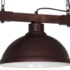 Lampa Wisząca HAKON Ciemny Brąz Metalowy Klosz 1xE27 W