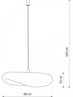 Lampa wisząca HAVANA L 1xE27 * Nowodvorski Sale