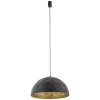 Lampa Wisząca HEMISPHERE Czarny Złoty 1xE27 50cm * Nowodvorski Sale