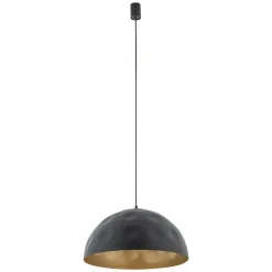 Lampa Wisząca HEMISPHERE Czarny Złoty 1xE27 50cm * Nowodvorski Sale
