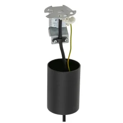 Lampa Wisząca HEMISPHERE L Czarny Złoty Metalowy Klosz 4xGX53 50cm * Nowodvorski Discount