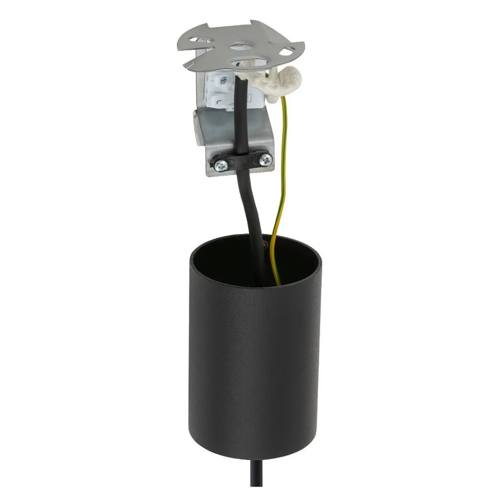 Lampa Wisząca HEMISPHERE L Czarny Złoty Metalowy Klosz 4xGX53 50cm * Nowodvorski Discount