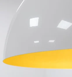 Lampa Wisząca HEMISPHERE S Biały Złoty Metalowy Klosz 1xGX53 33cm * Nowodvorski Online