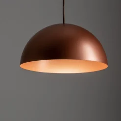 Lampa Wisząca HEMISPHERE S Miedziany Metalowy Klosz 1xGX53 33cm * Nowodvorski Best