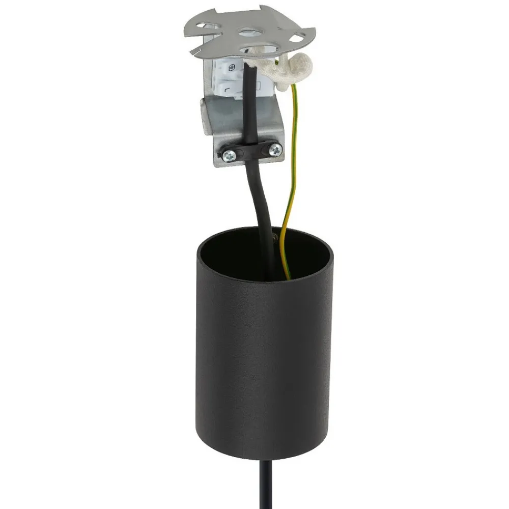 Lampa Wisząca HERMANOS C Czarny Złoty 1xGU10 15,5cm * Nowodvorski New