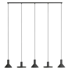 Lampa Wisząca HERMANOS Czarny 5xGU10 * Nowodvorski Clearance