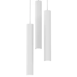 Lampa Wisząca HUDSON Biały Koło 3xGU10 * Eko-light Clearance