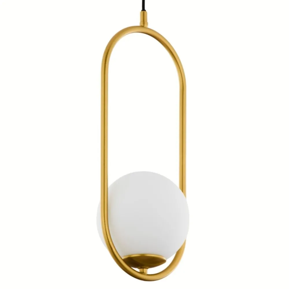 Lampa wisząca IGON złota 1xE14 * Jupiter Online