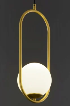 Lampa wisząca IGON złota 1xE14 * Jupiter Online