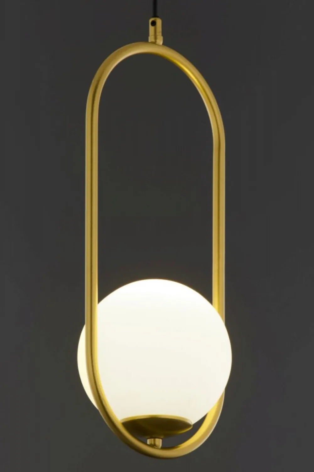 Lampa wisząca IGON złota 1xE14 * Jupiter Online