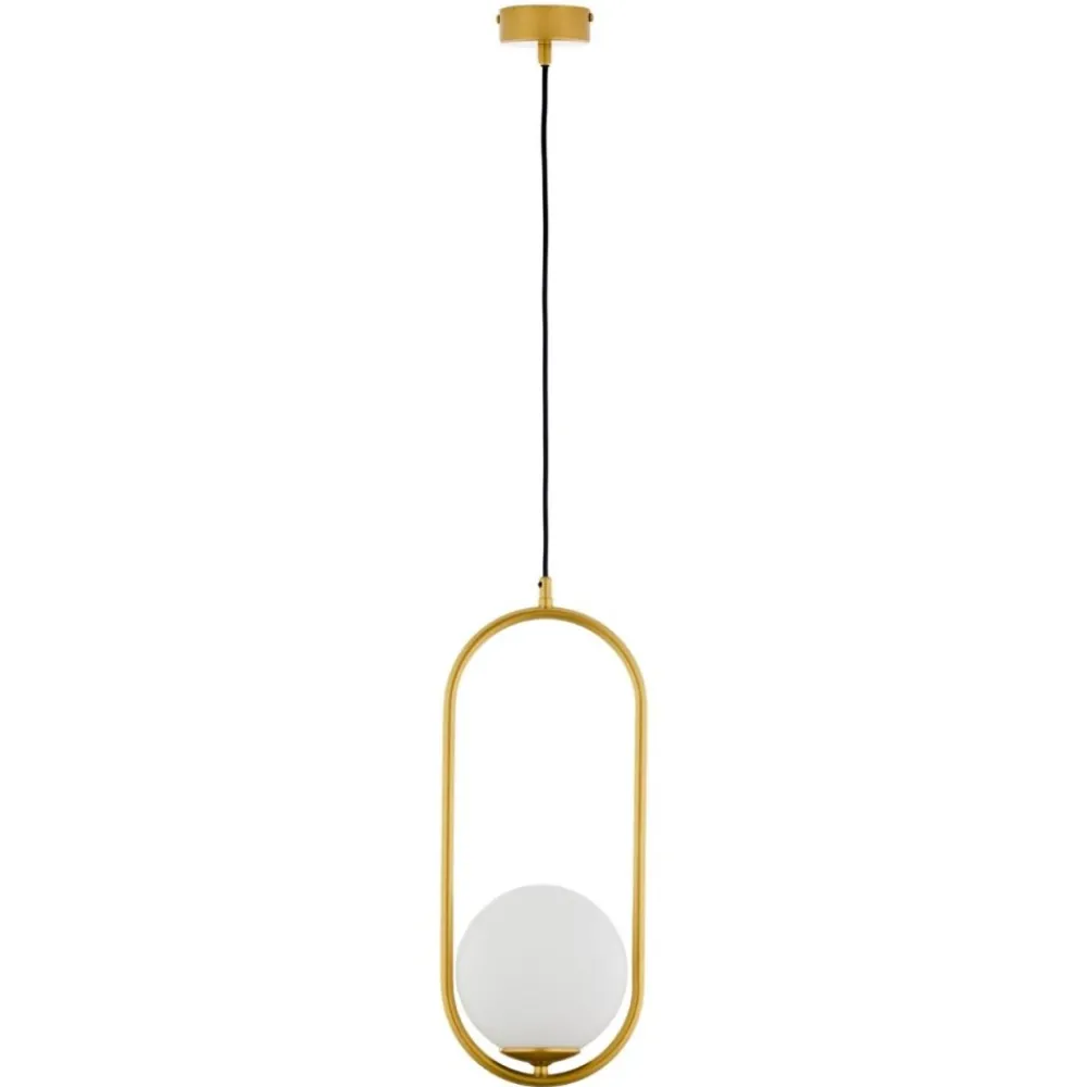 Lampa wisząca IGON złota 1xE14 * Jupiter Online