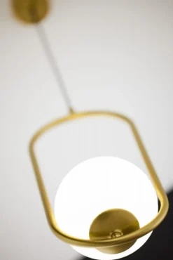 Lampa wisząca IGON złota 1xE14 * Jupiter Online