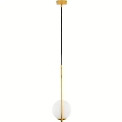 Lampa wisząca IGON złota 1xE14 * Jupiter Online
