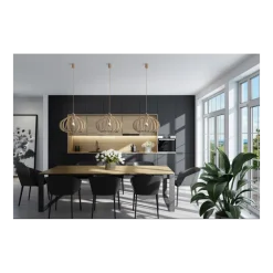 Lampa Wisząca IKA Brązowy 1xE27 51 cm * Nowodvorski Discount