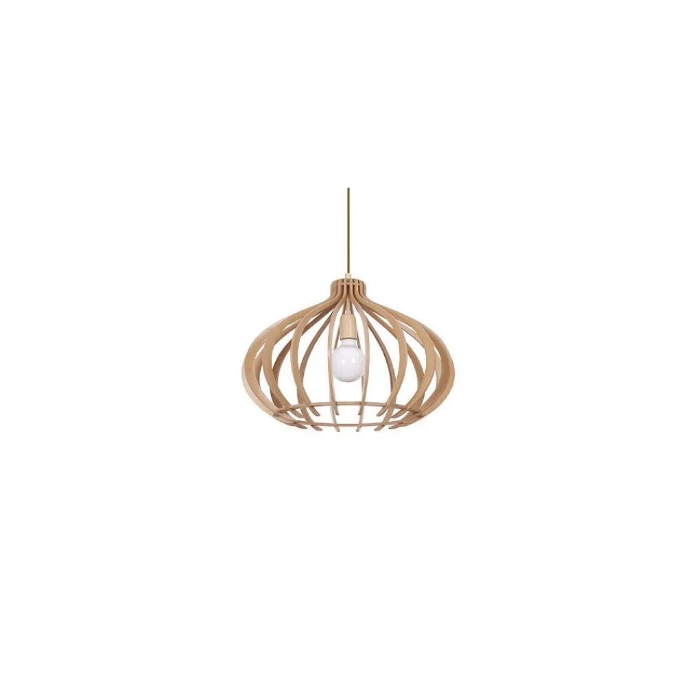 Lampa Wisząca IKA Brązowy 1xE27 51 cm * Nowodvorski Discount