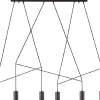 Lampa Wisząca IMBRIA Listwa Czarny 6xGU10 * Nowodvorski Sale