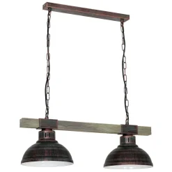 Lampa wisząca industrialna Hakon brązowa * Luminex Sale