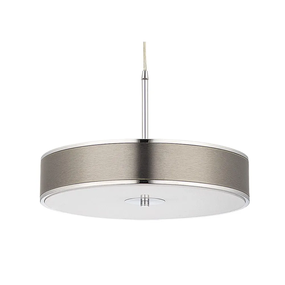 Lampa Wisząca JAZZ Srebrny Biały 3xE14 40 cm * Jupiter