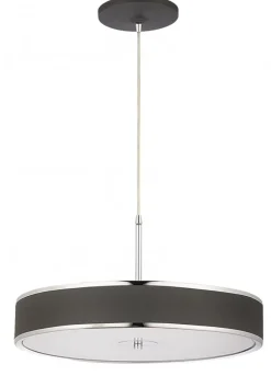Lampa Wisząca JAZZ Srebrny Szary 5xE14 48 cm * Jupiter Online