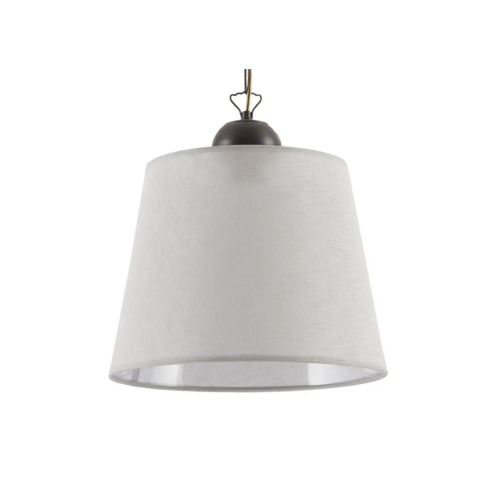 Lampa Wisząca KAMELIA Beżowy Abażur 1xE27 38 cm * Jupiter