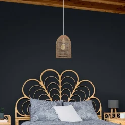 Lampa wisząca Karla rattanowa 24 cm * Atmosphera Best