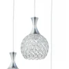 Lampa wisząca kryształowe klosze Crystal I 3xE27 * HowHomely Outlet