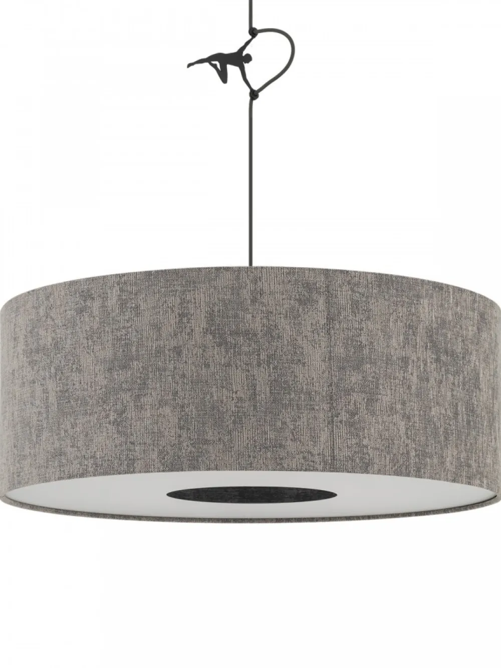 Lampa wisząca LAGO M szara 1xE27 * Nowodvorski Hot