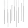Lampa wisząca LASER biały 10xG9 * Nowodvorski Online