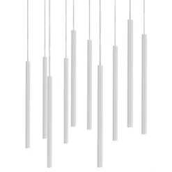 Lampa wisząca LASER biały 10xG9 * Nowodvorski Online