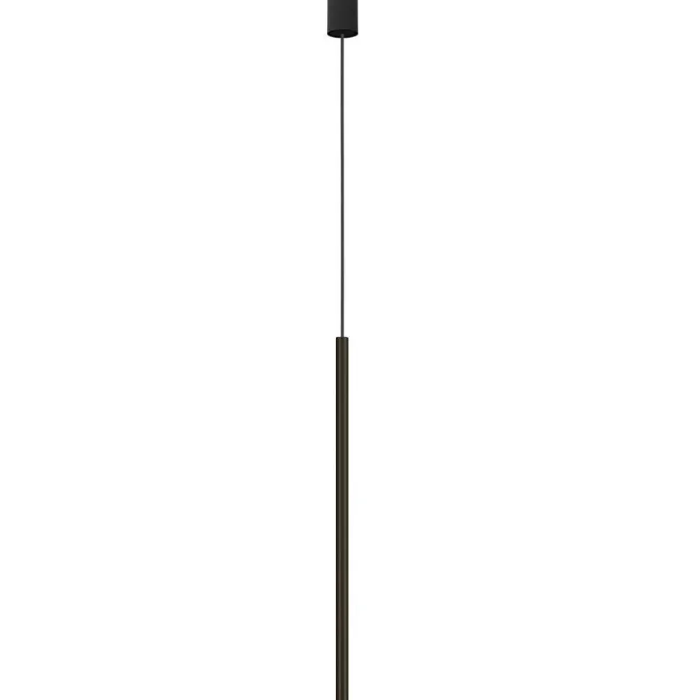 Lampa wisząca LASER 75cm czarny 1xG9 * Nowodvorski