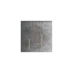 Lampa wisząca LASER 49cm czarny/złoty G9 * Nowodvorski Best