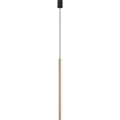 Lampa wisząca LASER 75cm czarny/złoty G9 * Nowodvorski Online