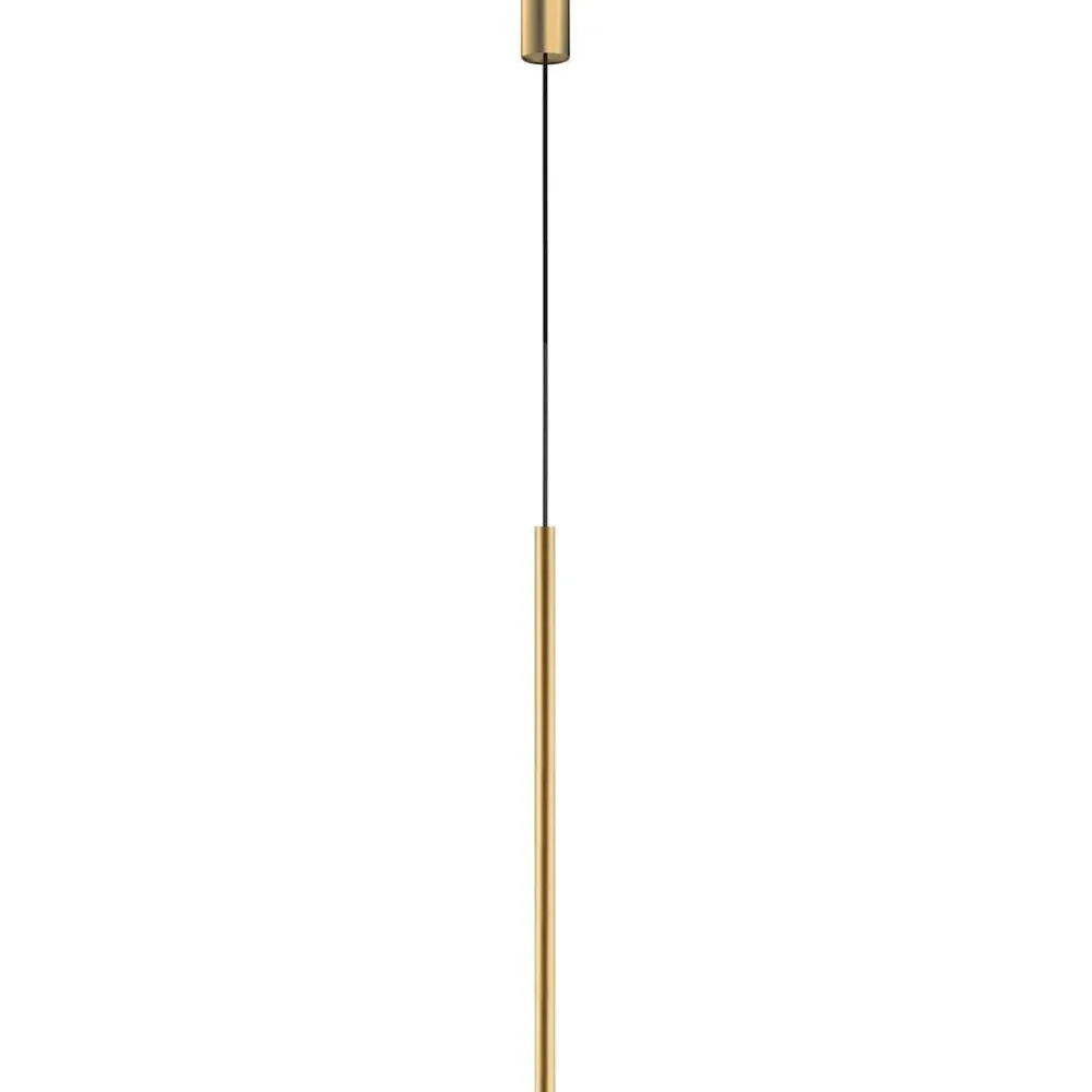 Lampa wisząca LASER 75cm złoty 1xG9 * Nowodvorski Outlet