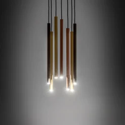 Lampa wisząca LASER multikolor 10xG9 * Nowodvorski Clearance