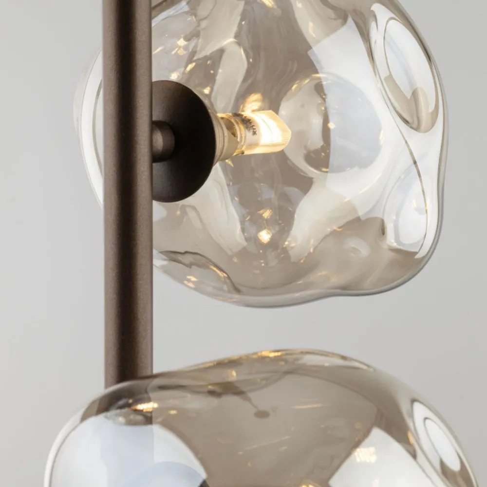 Lampa wisząca LAVA brązowa 3xG9 * TK Lighting New