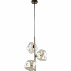 Lampa wisząca LAVA brązowa 3xG9 * TK Lighting New