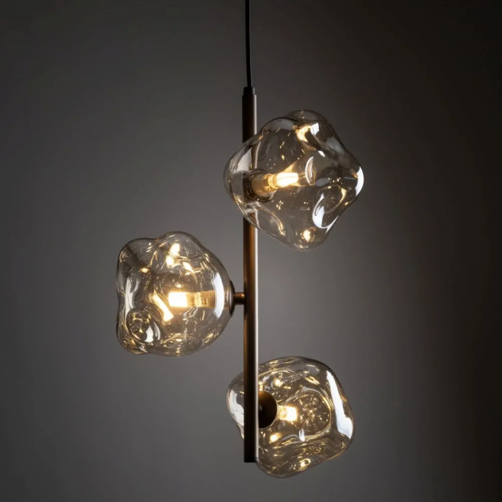 Lampa wisząca LAVA brązowa 3xG9 * TK Lighting New